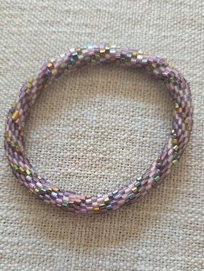 Sashka Co. Lavender Beaded Bracelet - Women Jewelry